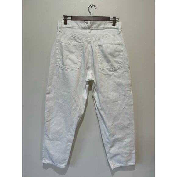 GAP Denim - GAP Women's White Barrel Leg Jeans